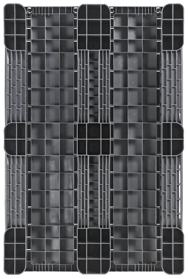 CS1-ECO Univerzalna plastična paleta 1.200 x 800 mm, 3 podnice