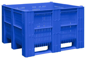 Dolav ACE Pallet box 610 l, perforated walls