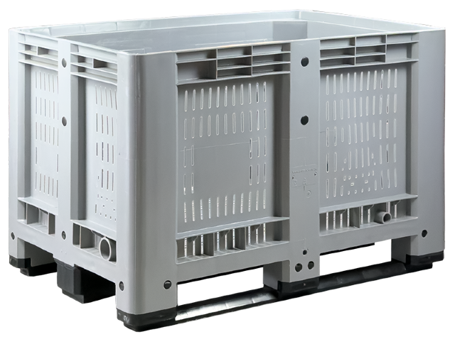 Copy #2 of Palettenbox HD aus Kunststoff 470 Liter, 1.200 x 800 x 780 mm, GRAU