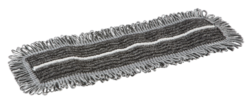 VIKAN Damp 47 Dark Mikrofaser-Mopp, 40 cm Taschenbezug