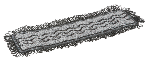 VIKAN Damp 42 Dark Mikrofaser-Mopp, 40 cm Taschenbezug