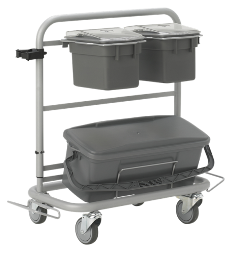 VIKAN Reinigungswagen Slimliner, 40 cm