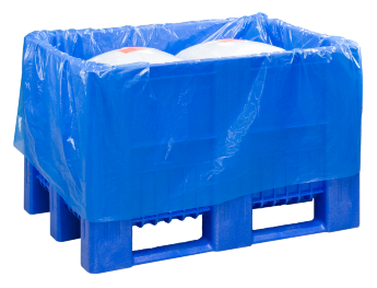 Einlagesäcke für Palettenboxen 500 Liter | Blau Einlagesäcke für Palettenboxen 500 Liter | Blau